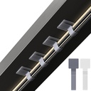 Hook and Loop Cable Ties, Self Adhesive Hook and Loop Cable Straps, Sticky-back Cord Organizer, Cable Clip, Household & Office Essentials, 40Pcs per Pack