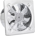 GRFIT Exhaust Fans Kitchen Stainless Steel Exhaust Fan Exhaust Hood Household Strong Window Exhaust Fan Bathroom Ventilation Fan Appliance Accessories (Size : 8inches)