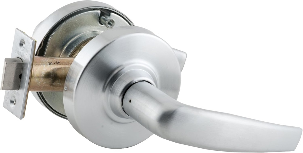 Schlage ND10S ATH 626 Passage Lever Lockset, Satin Chrome Finish.