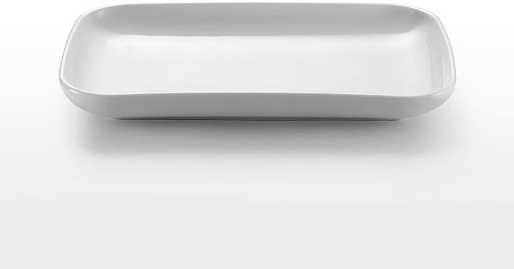 BUYDEEM CT1004 Ceramic Plate for G563 G563-A501 G67US G67US-A503 Electric Food Steamer, White, 30cm（11.8inch）