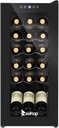 115V /60Hz 18Bottle/1.8Cu.Ft/52L/ Compressor Wine Cabinet Black