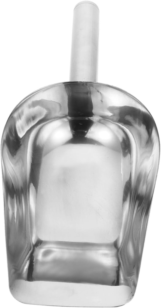 Alipis Stainless Steel Ice Flour Scoop Capacity Commercial Kitchen Utility Shovel