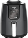 Ninja 4‑Qt Air Fryer with Easy-Release Ceramic Basket & Crisper Plate, 1550‑Watt, Multi‑Function Cooker Air Fry Roast Bake