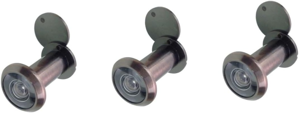 Gadpiparty 3pcs Security Door Peephole Kit Wide Angle Door Viewer for Home Office
