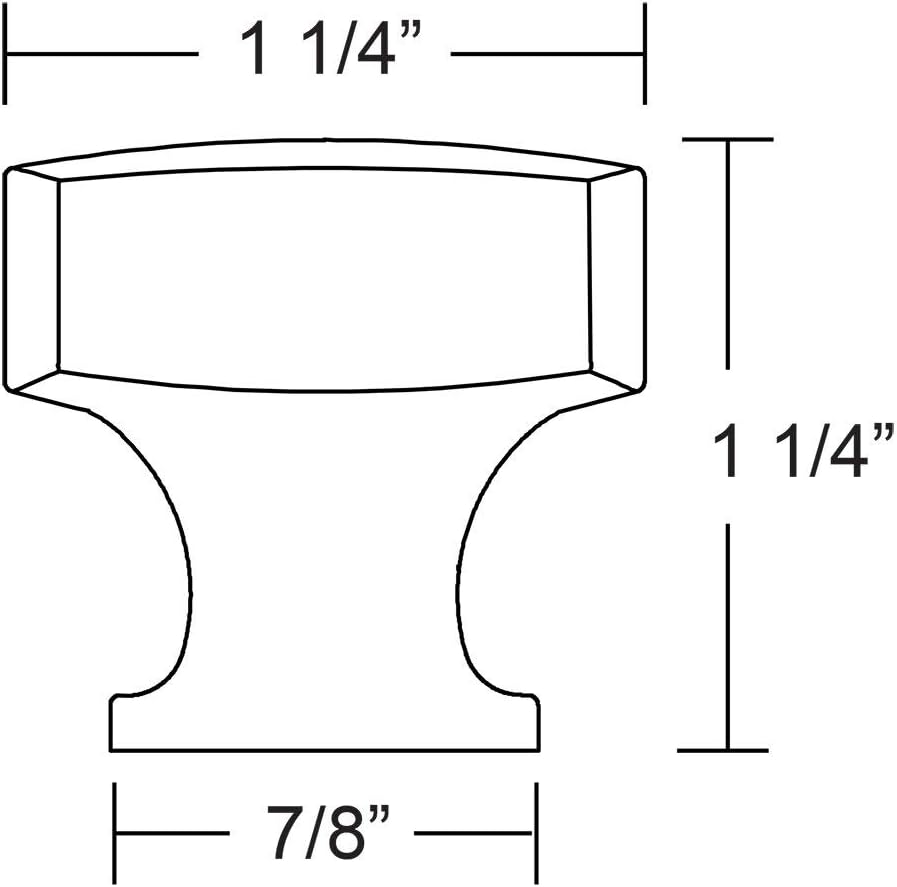 Emtek Freestone 1 1/4" Knob 86450US10B Oil Rubbed Bronze