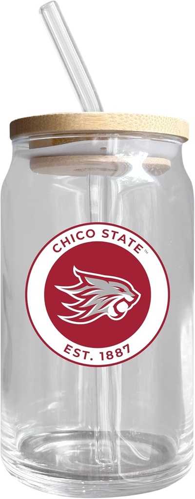 R and R Imports California State University, Chico NCAA 12 oz Can Glass Single