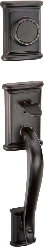 Kwikset 802ADH-LIP Signature Series Ashfield Dummy Handleset, Venetian Bronze, Exterior Only
