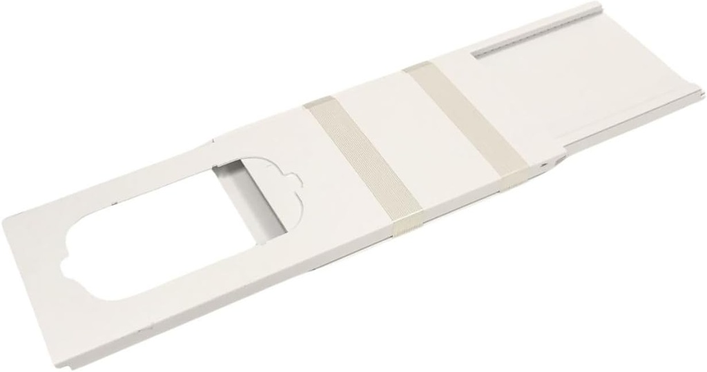 Air Conditioner AC White Oval Hole Window Slider Compatible with Toshiba Model Numbers RAC-PD1212CRRC, RAC-PD1212CRRU