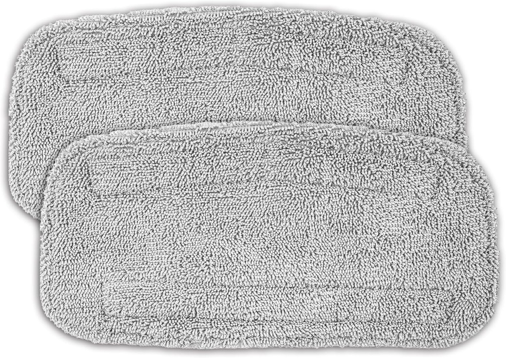 Steam Mop Replacement Pads (2 packs) for Neugo NE033 Series Steam Mop Steamer Cleaner Microfiber Cloth Machine Washable Reusable for Floor Cleaning