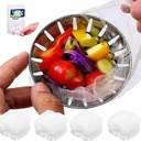 400 PCS Disposable Mesh Sink Strainer Bags w/Dispenser Box - Kitchen Sink Strainer Mesh Bag for Anti-Clogging Drainage, Food Waste Garbage Collector & Drain Filter, Kitchen/Bathroom Sinks Catcher