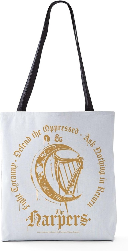 CafePress Dungeons & Dragons The Harpers 18"x18" Reusable Grocery Shopping Sling Tote Bag