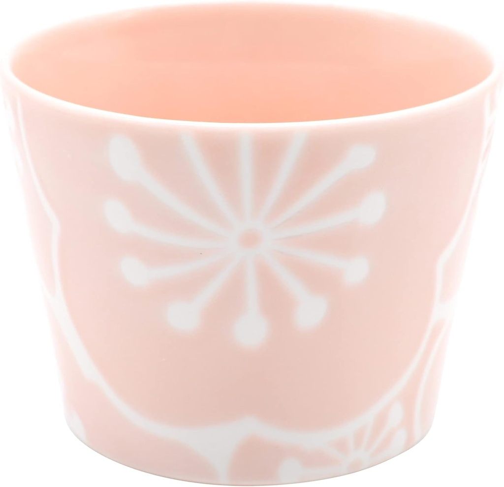 西海陶器(Saikaitoki) Hasami Ware 19229 Hafuri Inoguchi Plum Peach