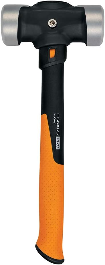 Fiskars IsoCore 4 lb Sledge Hammer for Demolition and Driving with Shock Reduction, 14 in