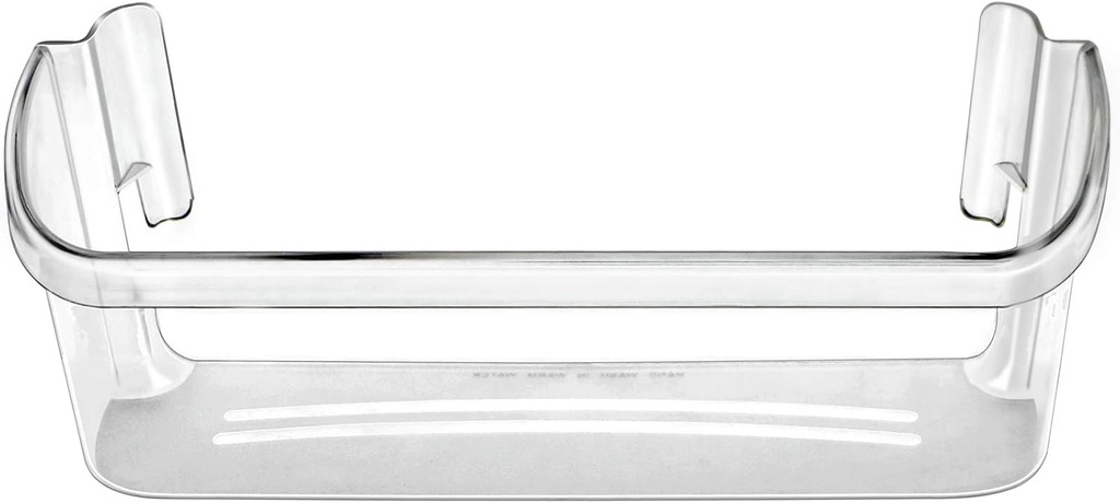 240323002 Refrigerator Door Bin Shelf Compatible with Frigidaire or Electrolux, Bottom 2 Shelves on Refrigerator Side, Single Unit, Clear, Replaces PS429725, AP2115742, AH429725，