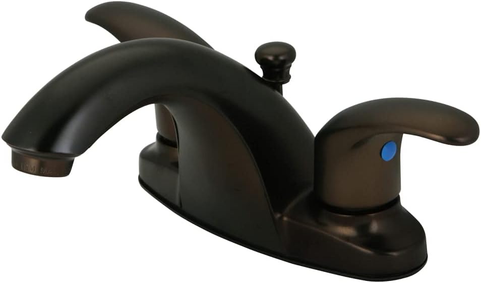 Kingston Brass KB7645LL Legacy 4" Centerset Bathroom Faucet, 4-3/4" in Spout Reach, Oil Rubbed Bronze