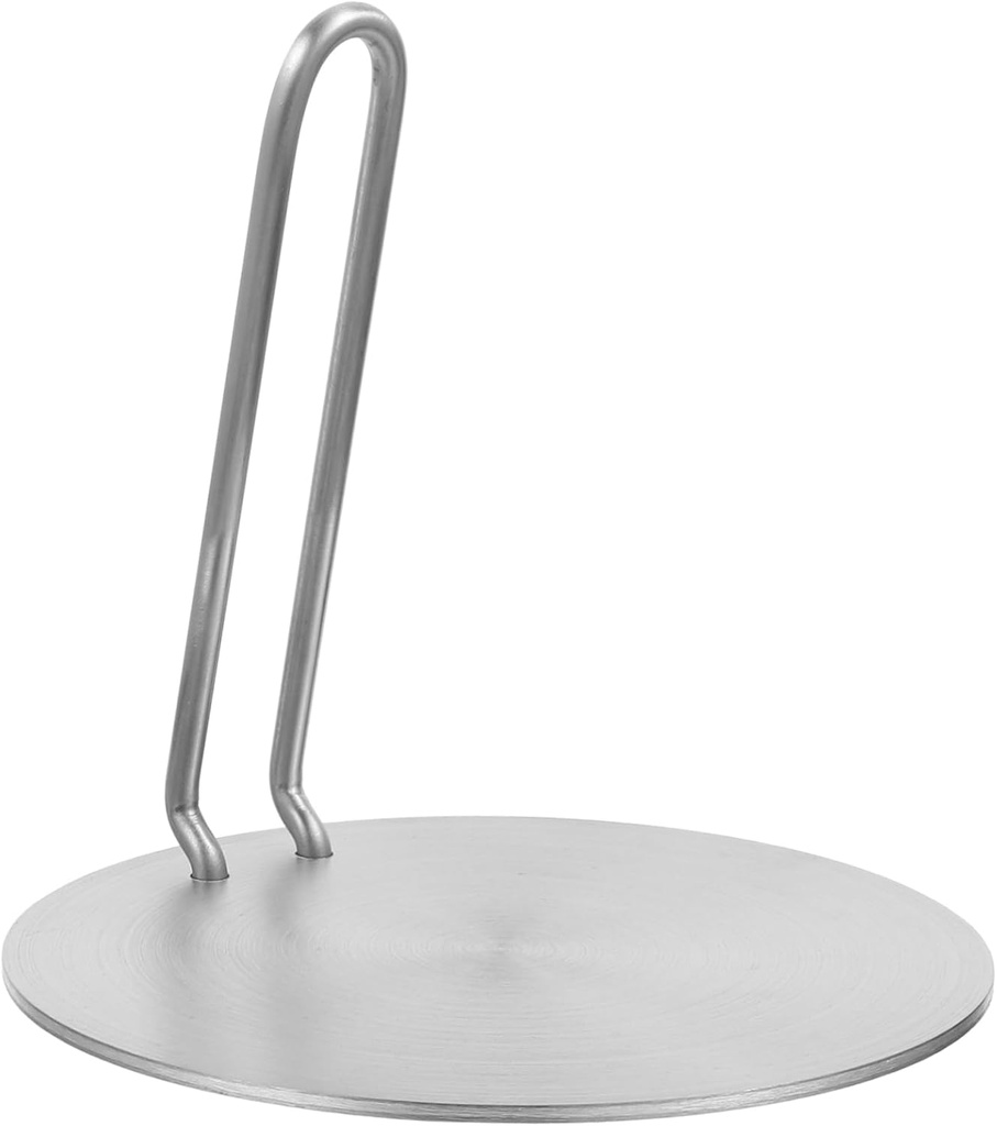 1set Heat Diffuser Induction Plate Multipurpose Metal Cooking Adapter for Electric Gas Stoves Even Heat Distribution Suitable for All Pots Pans Convenient Kitchen Tool