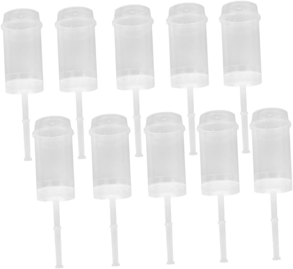 10pcs Cake Push Container Pitcher Decorations Carrier Cupcake Container Wed Fondant Duty Jumbo Cute Color Cake Pop Mold