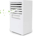 Air Cooler for Home Office Mini Portable Air Conditioner Table Desk Small Home Office Bladeless Fan Humidifier Quiet Personal Moisturizing Air Cooler Fan