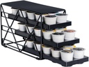 3 Tier Coffee Pod Holder for KCup Organizer Save Space Countertop Kitchen(30 Pods )