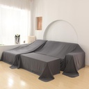 Furniture Cover Multi-Purpose, Indoor and Outdoor Furniture Dust Cover Sofa Cover Dustproof Breathable Mattress Protector Cabinet Cloth Home Dust Block (Dark Gray, 240cm x 350cm(94x137in))