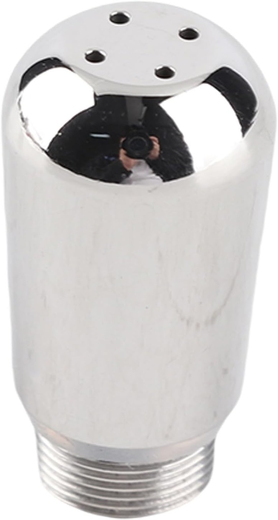 Niiyen Coffee Maker, Steam Nozzle Stainless Steel Tip, Milk Foam Spout Replacement, for 8 Series Coffee Machine 4 Hole
