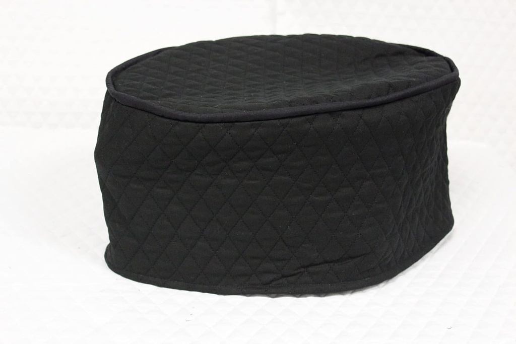 Quilted Slow Cooker Cover (8Qt Oval, Black)