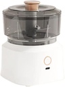 Restokki Electric Meat Chopper & Mini Food Processor, Stainless Steel Blades Efficient Safe Food Blender for Kitchen(白色)