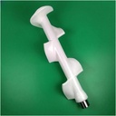 One Stirring Shaft Auger Beater Rod Spare Part Soft Serve Ice Cream Machines Compatible for BJ Compatible for MQL Accessory Length 32CM