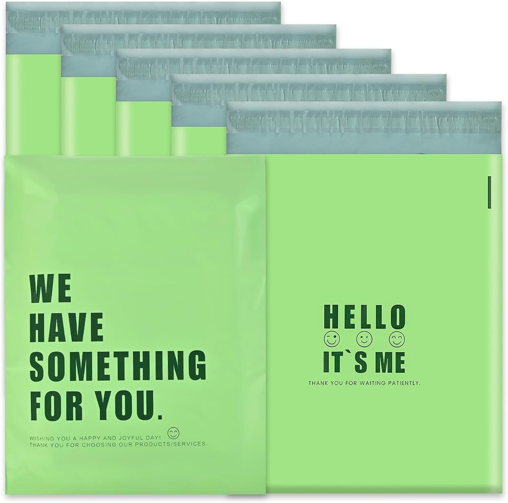 100 Pack 10x13 Inch Poly Mailer Heavy Duty Waterproof Self Seal Shipping Bags for Clothing, Strong Thick and Self Adhesive Mailing Bags for Small Business Large Mailing Envelopes