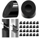 24 pcs 5/16" Angle Washers Black for Cable Railing Stair End, 30 Degree Angled Beveled Edge Washer 5/16 inch Stainless Steel, Cable Railing Hardware