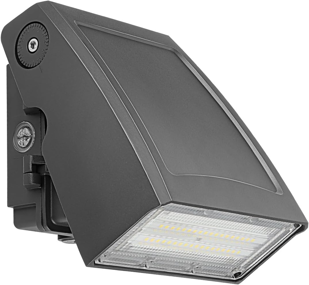 kadision 30W LED Wall Pack Light with Dusk-to-Dawn Photocell, 0-90° Adjustable Full Cutoff Outdoor Wall Light for House Yard Garage, 3900lm 5000K Daylight 100-277V ETL Listed