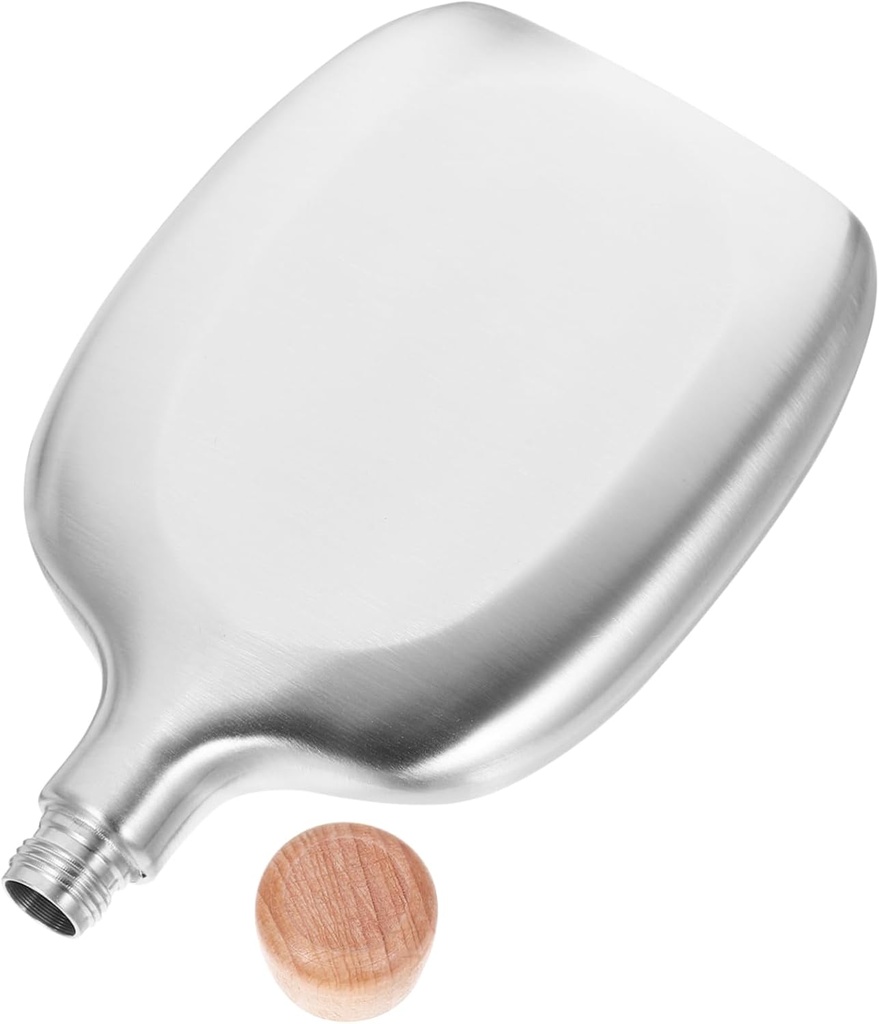 Stainless Steel Hip Flask Portable Liquor Flask for Camping Travel Outdoor Use Compact Lightweight Design Stainless Steel with Elegant Finish