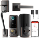 Hornbill Smart Lock Set with Keypad, Keyless Entry Deadbolt with Handle, Digital Door Lock for Front Door, Oil Rubbed Bronze
