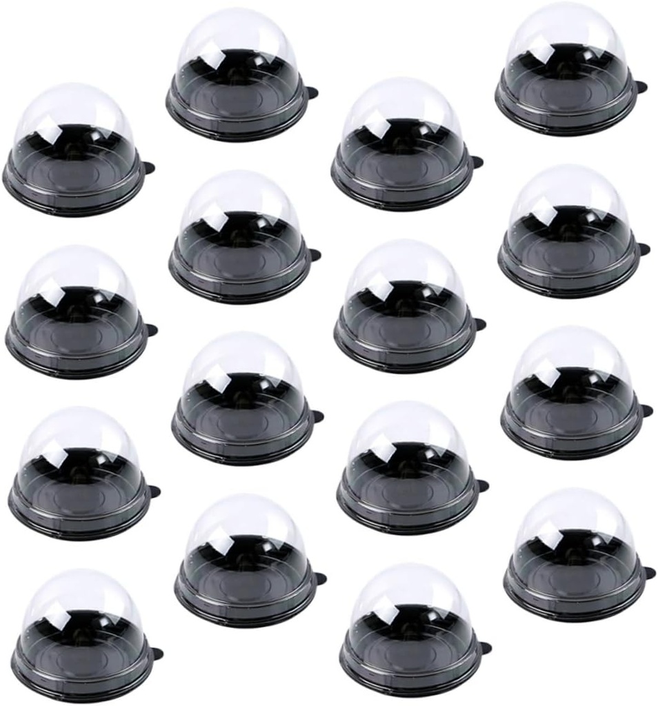 Zerodeko Bakery Dessert Box 150pcs Moon Cake Wrapping Boxes Mini Cake Packaging Plastic Not Easy to Deform Safe and Convenient