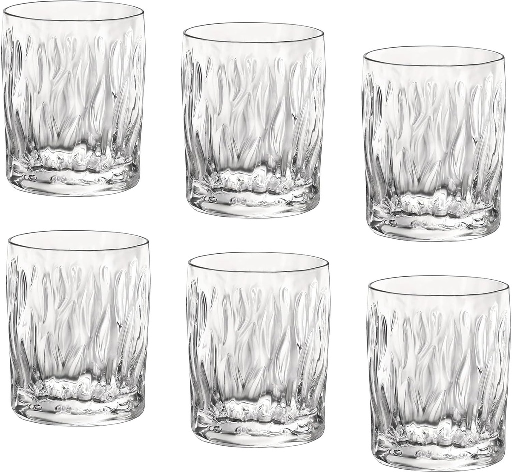 Bormioli Rocco DOF Glass, Set of 6, 11.75 oz, Clear