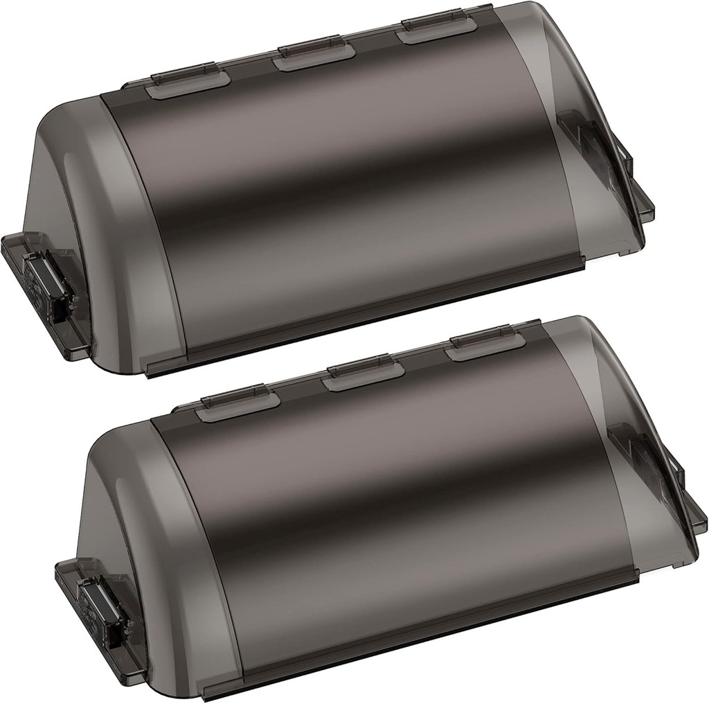 Ventilation Air Vent Deflector - Magnetic and Adjustable 10-14 Inches for Floor Vents, Home, sidewall, Office or Ceiling Registers (2pcs)