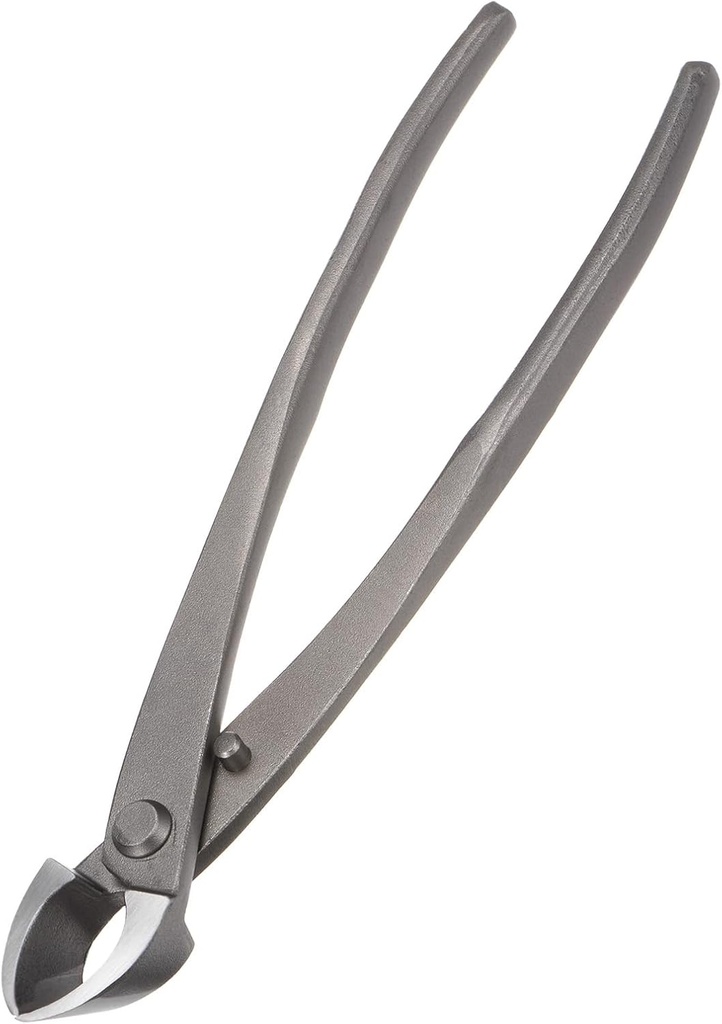 Bonsai Tool - 8.3 Inch High Carbon Steel Concave Cutter, Bonsai Tree Plants Modeling Tools, Applying to Gardening Pruning Knobs/Branches (210mm, Gray)