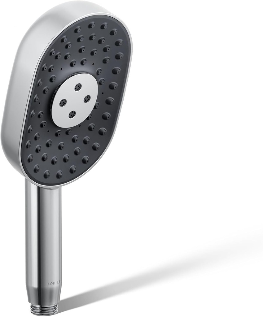 Kohler 26284-CP Statement® Oblong three-function handshower, 2.5 gpm, Polished Chrome