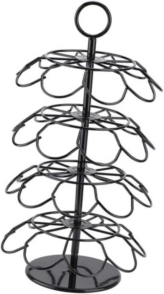 Cabilock 1pc Coffee Capsule Storage Rack Rotating Organizer for -saving Design for Home Kitchen Use Easy Access Tidy Arrangement