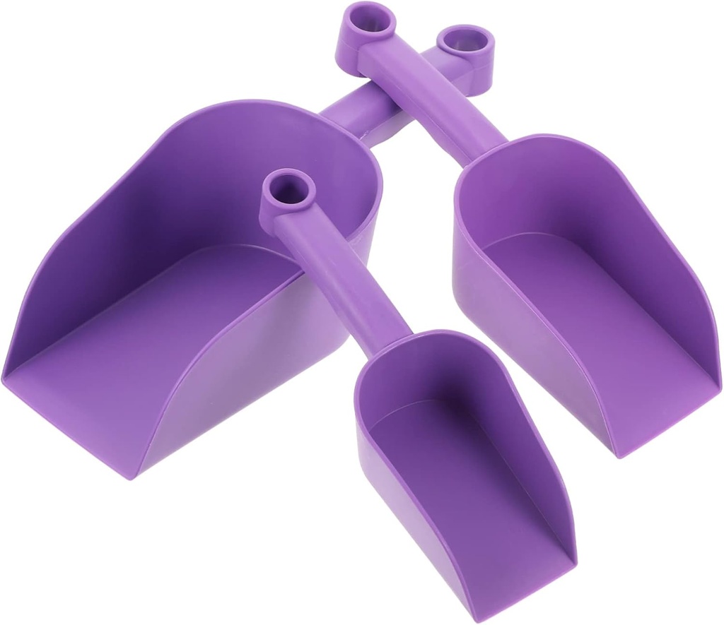 Garneck 3pcs Garden Shovel Versatile Plastic Hand Tools for Gardening Planting and Transplanting Includes and Shovels for Indoor and Outdoor Use