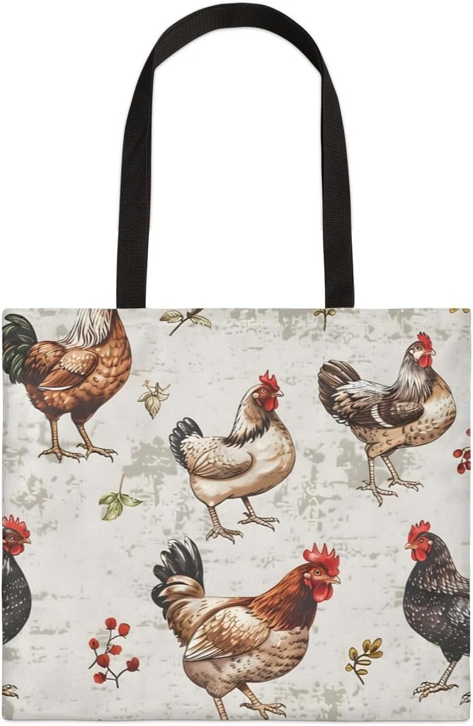 Canvas Tote Bag for Women Lightweight Shopping Reusable Grocery Bags