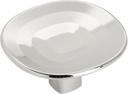 Amerock | Cabinet Knob | Polished Nickel | 1-9/16 inch (40 mm) Diameter | Concentric | 1 Pack | Drawer Knob | Cabinet Hardware