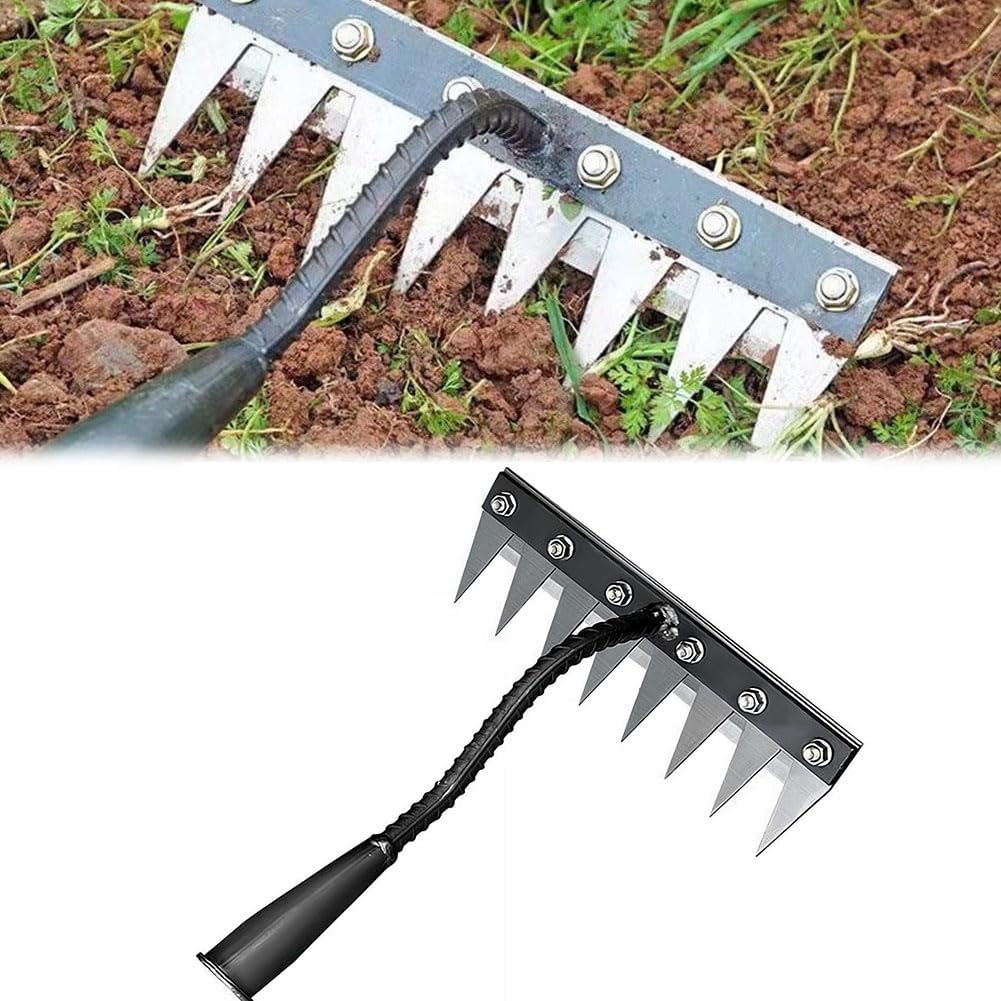 Detachable Gardening Hand Weeder Tool,Upgraded Gardening Hand Weeder Tool, Manganese Steel Manual Weeder Claw Remover Tool,Effective Uprooting Tool for Yard and Garden