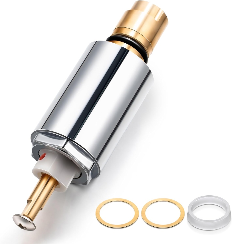 Dreyoo 1 Pack Shower Cartridge Compatible with MS-5AT-C, Compatible with Mixet Bathroom Single Handle Faucets, Shower Valve Cartridge, Single Faucet Repair Kit for Hot and Cold Water Applications