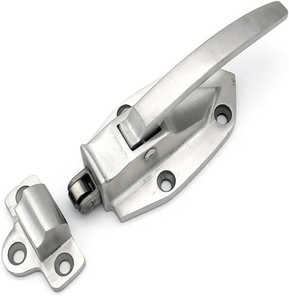 Zinc Alloy Freezer Oven Door Lock Adjustable Handle XL-1061/1050 1Pcs(1050-Zinc Alloy)