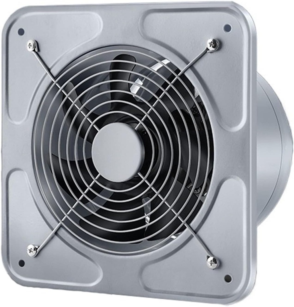 ventilation fan Wall Mounted Ventilator Fan, Powerful Metal Exhaust Fan with Check Valve and Protective Mesh Cover, Home Low Noise Ventilator For Kitchen Bathroom ventilating fan(Size:6inch)