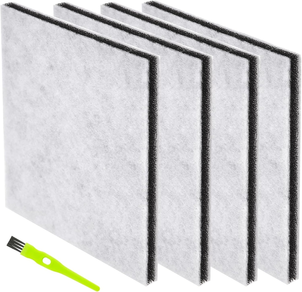 4 Pack CF-1 HEPA Filters for Kenmore 81002,20-81002,86880,86883,20-86883,2086883, 8175084 Canister Vacuum Cleaners,CF-1 Foam Filters for Kenmore Sears Progressive & Whispertone, for Panasonic Models