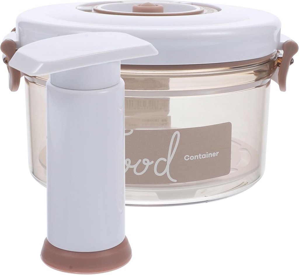 Amosfun Meal Prep Containers Vacuum Sealing Jar for Food Fresh Preservation Seal Box for Fruits Veggies Flour Sugar Containers Kitchen Storage