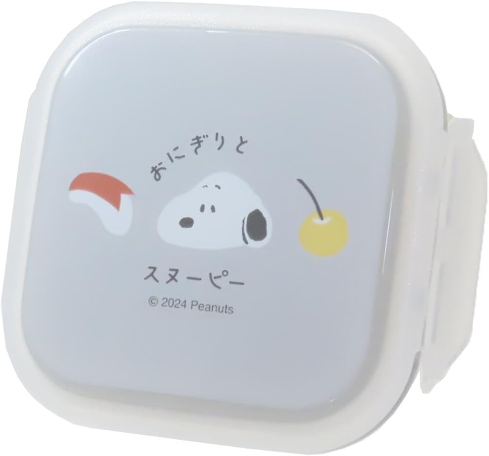 カミオジャパン(Kamiojapan) Kamio Japan Snoopy Dessert Case 230057 Onigiri and Snoopy Peanuts