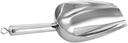 IMIKEYA Flour Scoop Stainless Steel Ice Scoop Small Hanging for Coffee Beans Candy Nuts Kitchen Bar Restaurant